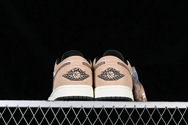 All categories Air Jordan Jordan series basketball shoes Air Jordan 1 Low Air Jordan 1 Low AJ1 Joe 1 white and yellow burst pattern low-top cultural casual sneakers DZ4130-201